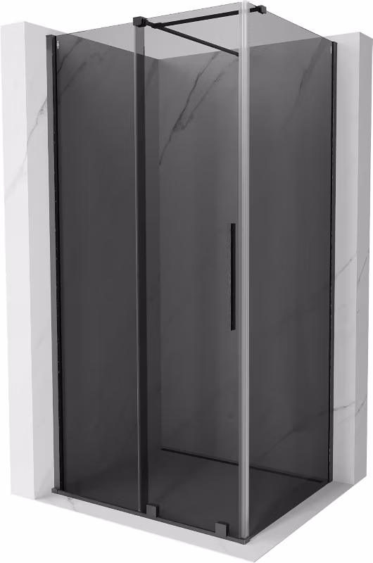 Kabina prysznicowa Mexen Velar rozsuwana 110 x 120 cm grafit gun gray szczotkowany 1 szt.