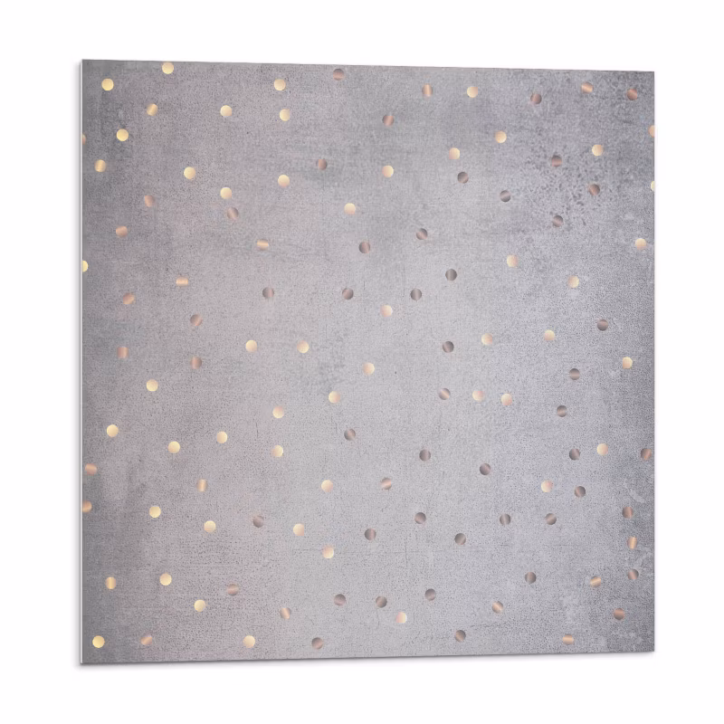 Kafelki samoprzylepne Wallfluent 30×30 cm Wzór z dziurkami 9 szt.