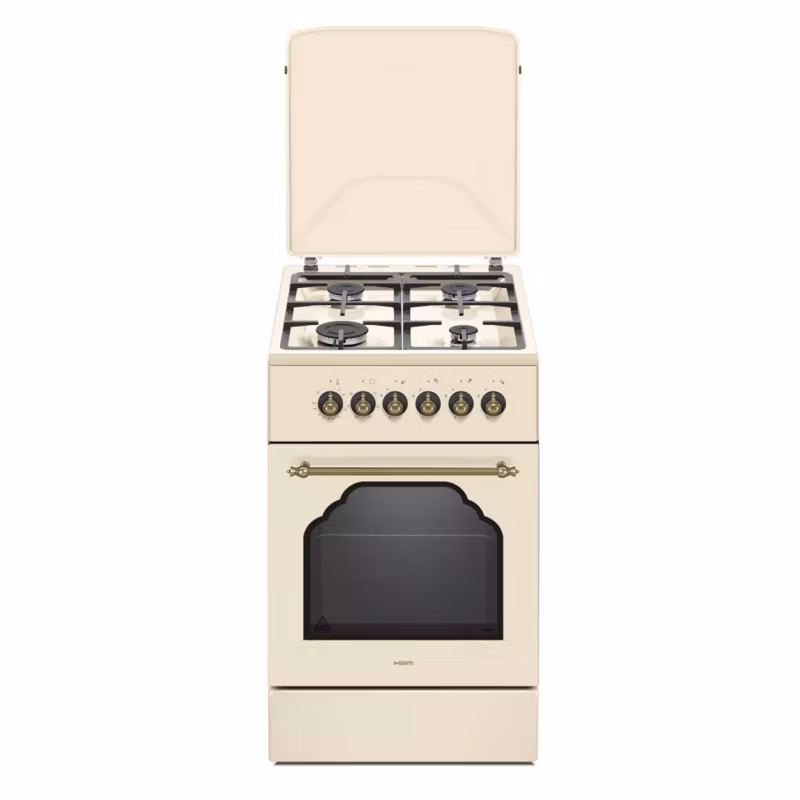 Kuchnia gazowo-elektryczna MPM Retro Designe MPM-56-KRM-14 Kremowa 1 szt.