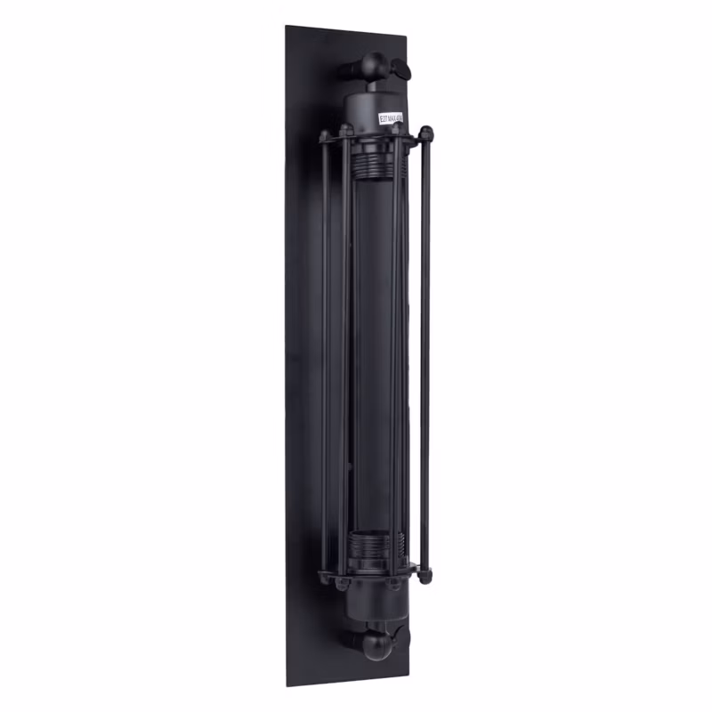 Kinkiet ścienny Abigali Retro czarny styl retro 1 x E27 x 40W IP20 wym: 47 x 12 x 10 cm – 1 szt.