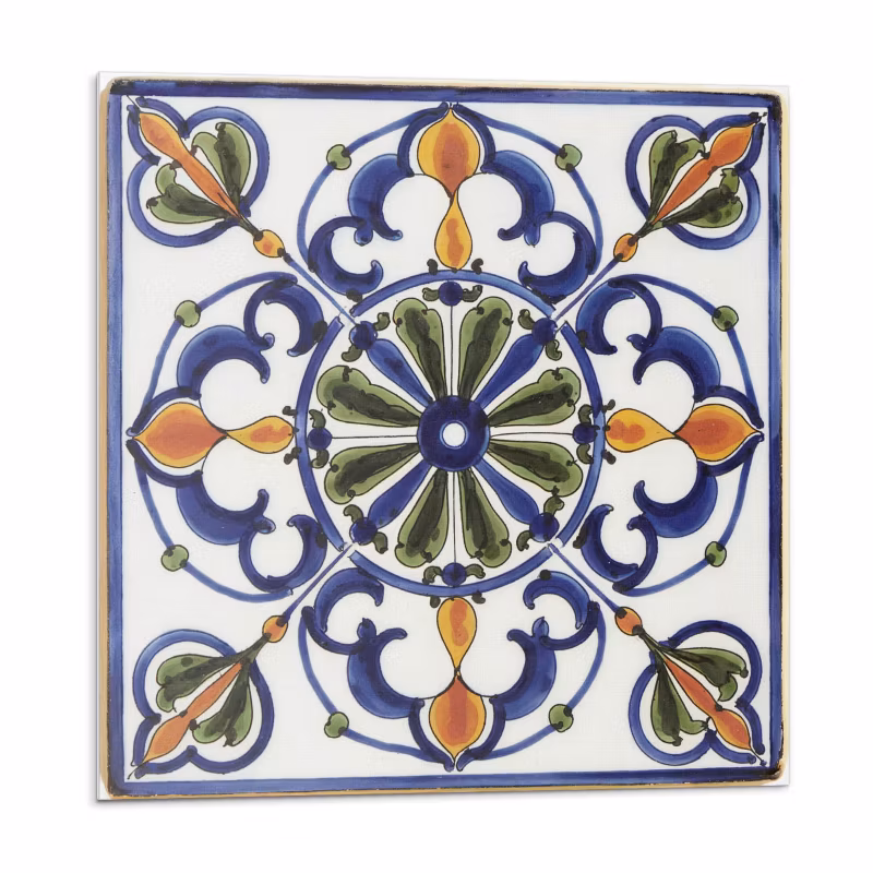Kafelki samoprzylepne Wallfluent 30×30 cm Ornamentowane motywy roślinne 9 szt.