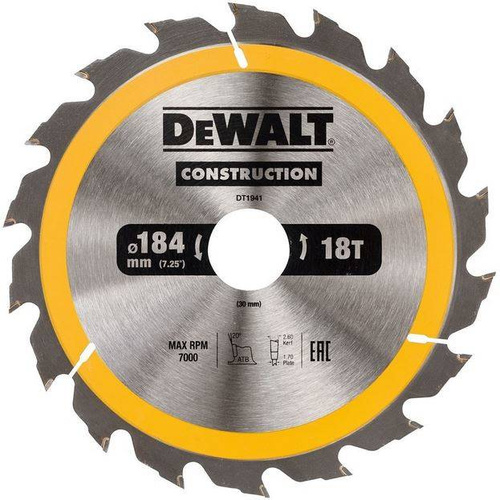 Tarcza do drewna do pilarek ręcznych DT1941 DeWalt