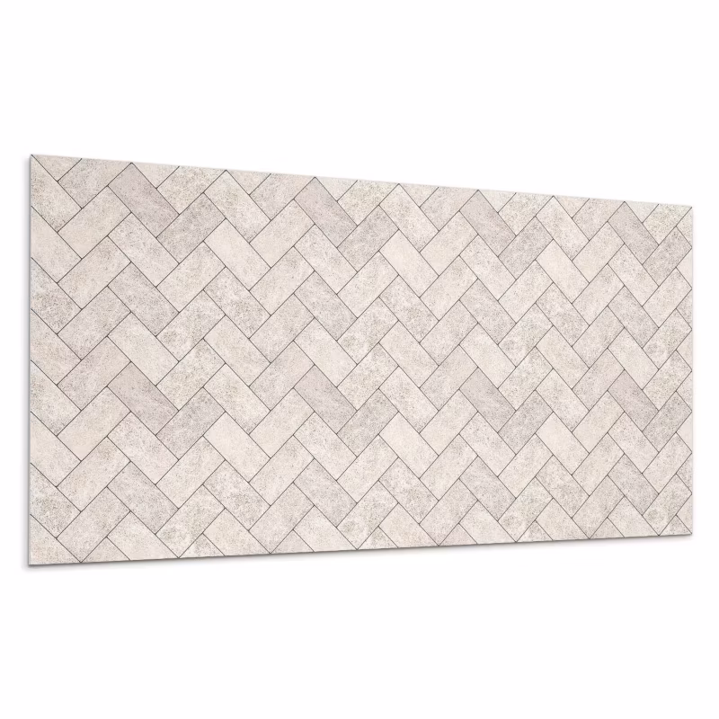 Kafelki samoprzylepne Wallfluent 40×20 cm Motyw jodełkowy w eleganckim stylu 10 szt.