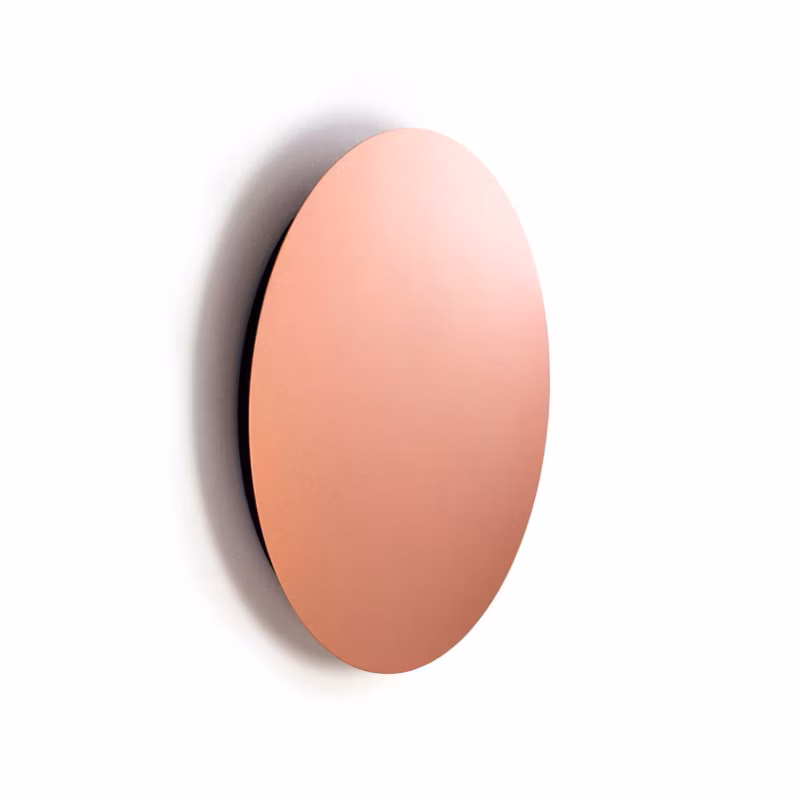 Kinkiet ścienny Nowodvorski Lighting Ring miedź-czarny LED 13W 3000K 160lm IP20 wym: 35 x 35 cm – 1 szt.