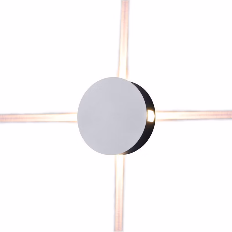 Kinkiet ścienny zewnętrzny V-TAC biały LED 4W 3000K 440lm IP65 wym: 15 x 15 x 5 cm aluminium – 1 szt.