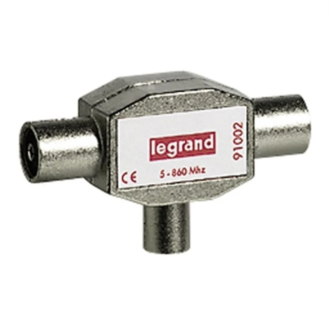 Rozdzielacz sygnału TV Splitter 1x IEC męski / 2x IEC żeński 091002