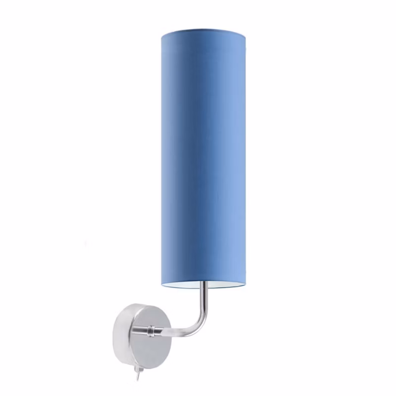 Kinkiet Volta Light Factory Bell Niebieski Abażur 1xE27 1szt.