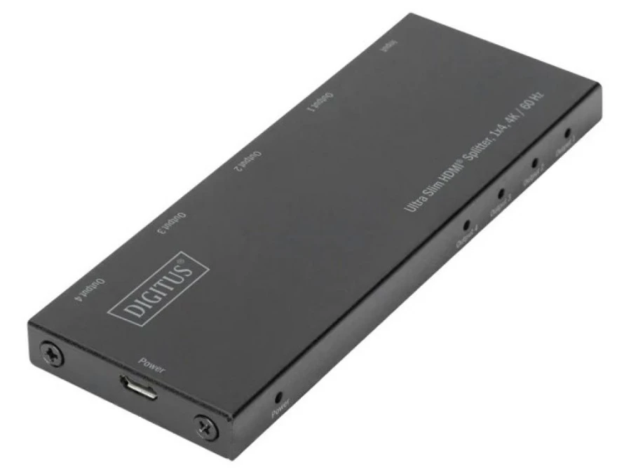 Rozgałęźnik HDCP 2.2,HDMI 2.0 HDMI gniazdo x4 DS‑45323