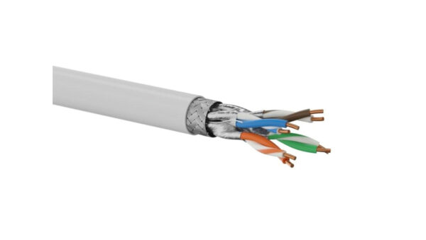 Kabel teleinformatyczny S/FTP kat.6A LSOH Dca szary Q-LANTEC /500m/