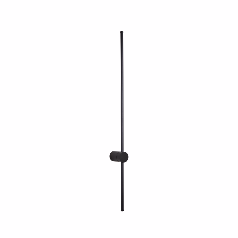 Kinkiet stick Italux Vinto czarny piaskowany LED 9W 4000K 1500lm IP20 – 1 szt.