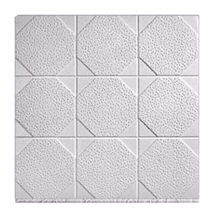 Kaseton sufitowy ścienny panel styropianowy stykowy Marbet Design 50×50 cm Okta 2 m² 8 szt.