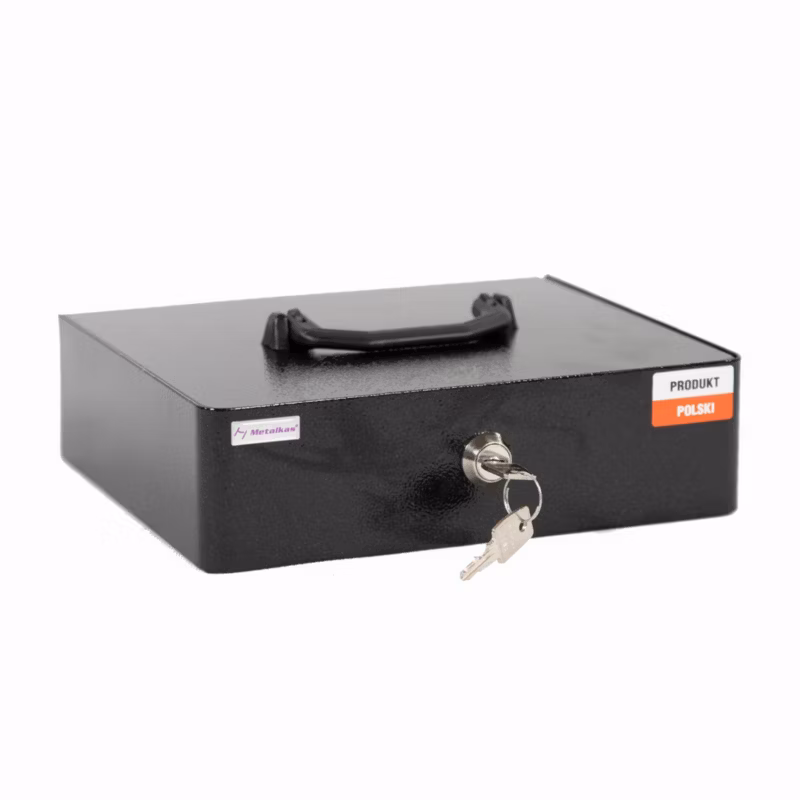 Kaseta metalowa Metalkas z pojedynczym dnem TG-11WL/Grafit 1 szt.