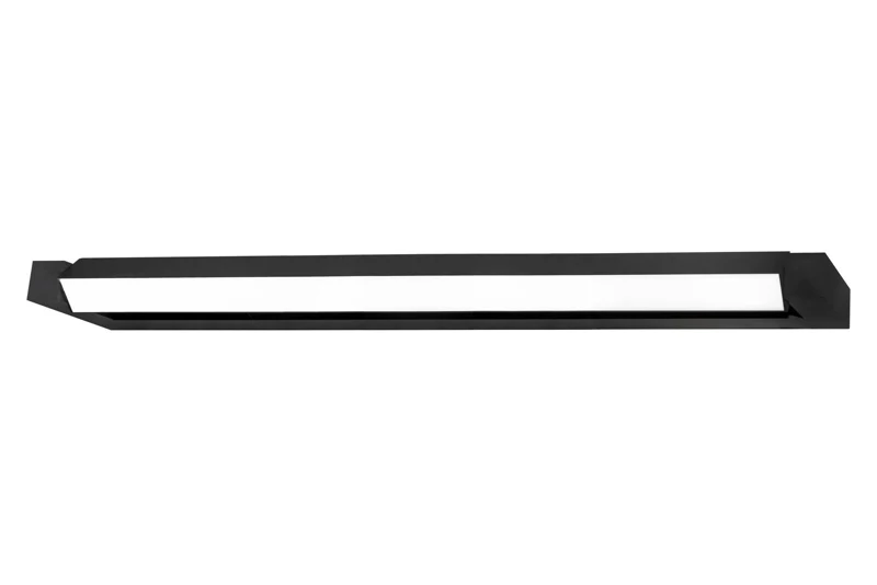 Kinkiet ścienny IdeaLED Lovis czarno-biały nad lustro LED 24W 4200K 1680lm IP44 wym: 14 x 120 x 4 cm – 1 szt.