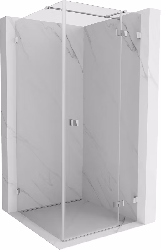 Kabina prysznicowa Mexen Lunar T chrom transparent 120×120 cm 834T-120-120-01-00-P 1 szt.