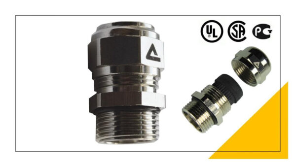 Dławnica kablowa mosiężna M50x1,5 IP68 UL dla kabla 29,5 – 40 mm 736.750.1