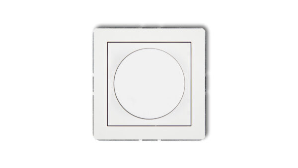DECO Ściemniacz elektroniczny przyciskowo-obrotowy do lamp LED biały DRO-2