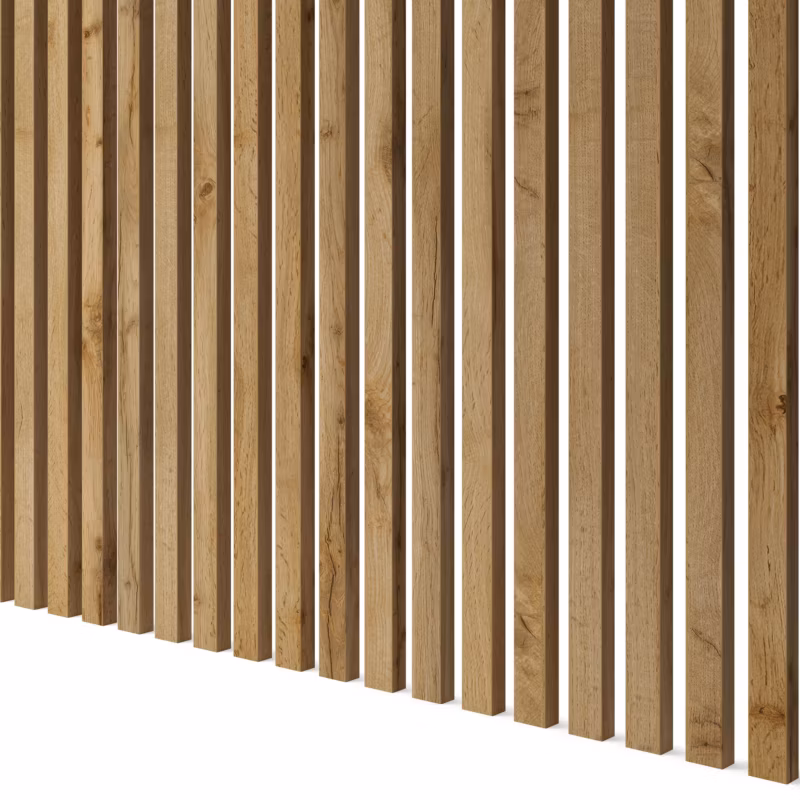 Lamele slim LAMELE3D dąb wotan zestaw 10 szt