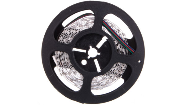Taśma LED 12V LEDS-B 7.2W/M IP00RGB 130lm/m RGB IP00 FPC rolka 5mb 24530