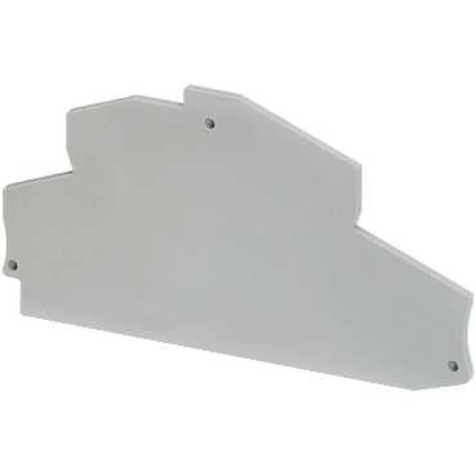 Ścianka końcowa 2‑piętrowa szara 1×1 2,5mm2 NSYTRACRE24 /50 szt./