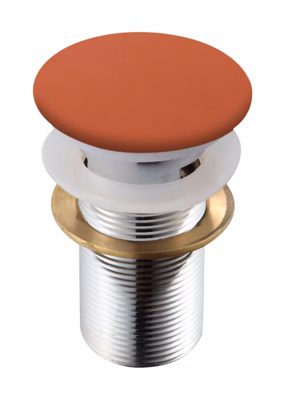 Korek ceramiczny click-clack Uptrend F008-U30 Iron Red mat, bez przelewu 1 szt.
