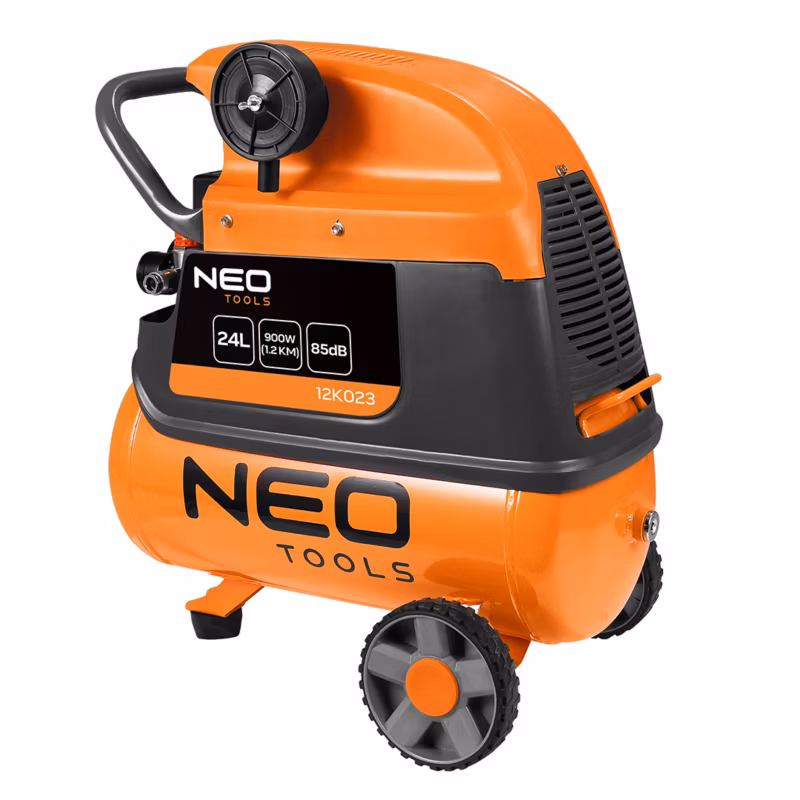 Kompresor olejowy NEO TOOLS 24l 8 bar sprężarka powietrza 1 szt