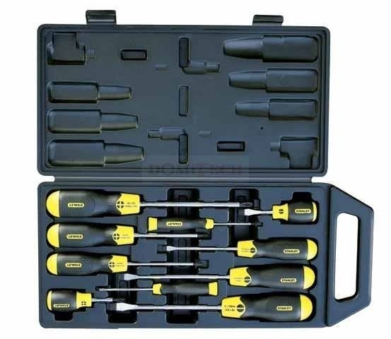 Stanley Zestaw wkrętaków CUSHION GRIP 10 części S2-65-005