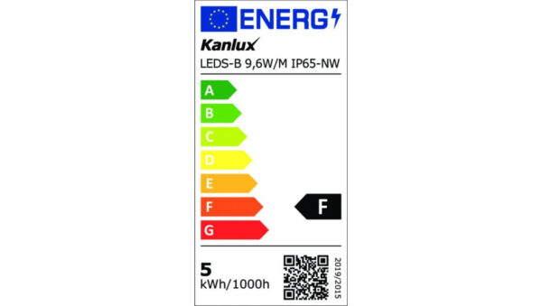 Taśma LED 12V LEDS-B 9,6W/M IP65-NW 1040lm/m 4000K IP65 FPC rolka 5mb 24537