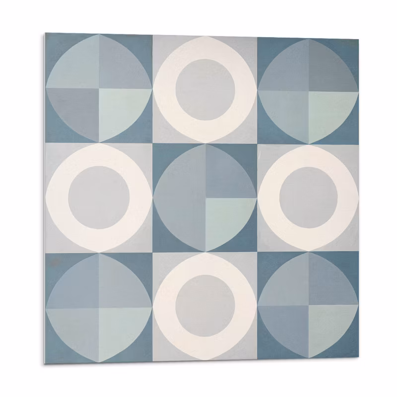 Kafelki samoprzylepne Wallfluent 20×20 cm Abstrakcyjne figury i okręgi 20 szt.