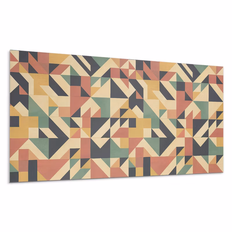Kafelki samoprzylepne Wallfluent 60×30 cm Wzór geometryczny w abstrakcyjnym ujęciu 6 szt.