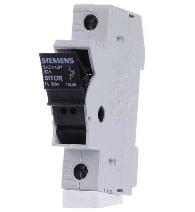 Rozłącznik bezpiecznikowy cylindryczny 1P 10x38mm 3NC1091