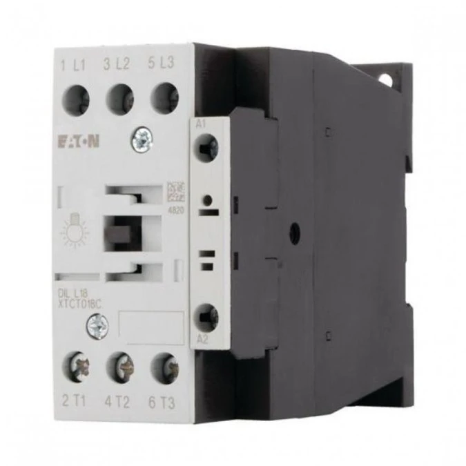 Stycznik do lamp 18A AC‑5a 3P 24V AC 0Z 0R DILL18(24V50HZ) 104404