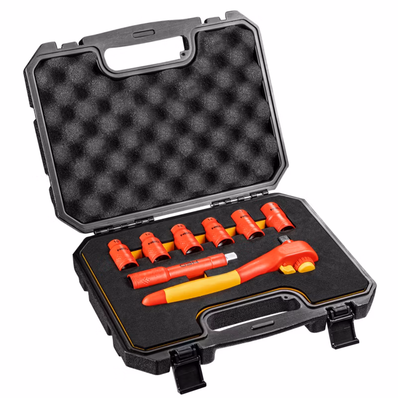 Klucze nasadowe NEO TOOLS 1000V, 8 szt.. 1 kpl