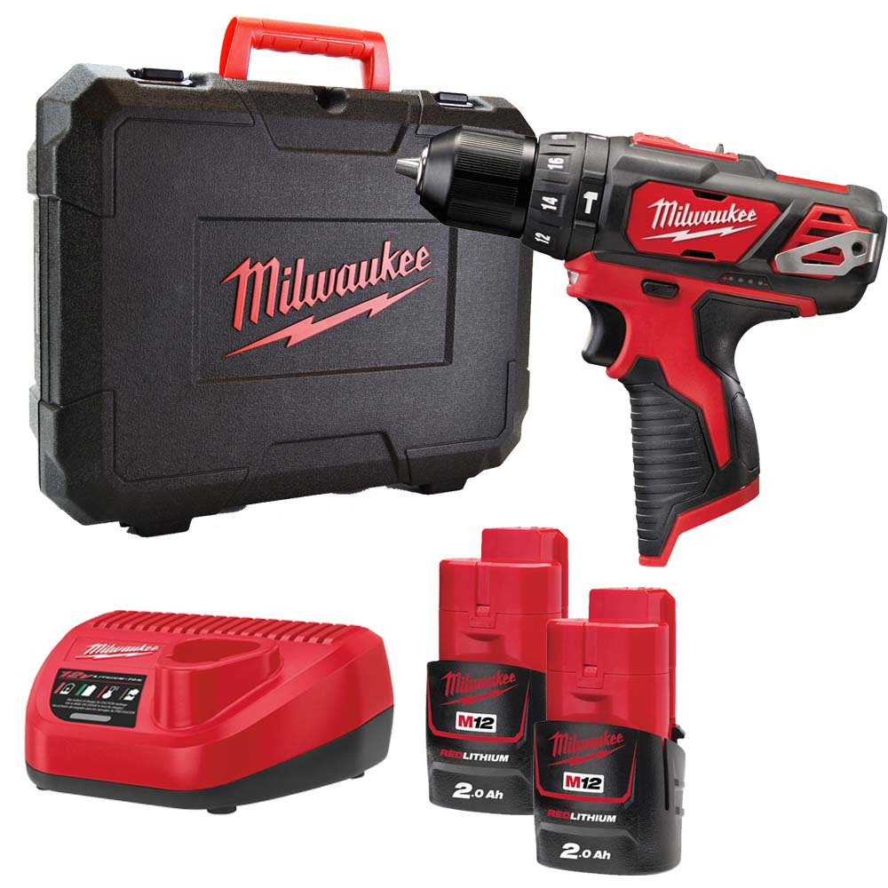 Wiertarko-wkrętarka udarowa Milwaukee M12 BPD-202C