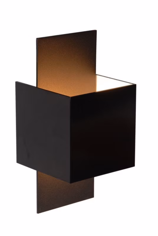 Kinkiet ścienny Lucide Cubo czarno-biały 1 x G9 x 40W IP20 wym: 8,5 x 8,5 x 8,5 cm – 1 szt.