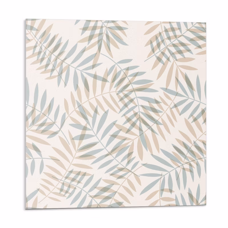 Kafelki samoprzylepne Wallfluent 20×20 cm Delikatny motyw liści 20 szt.