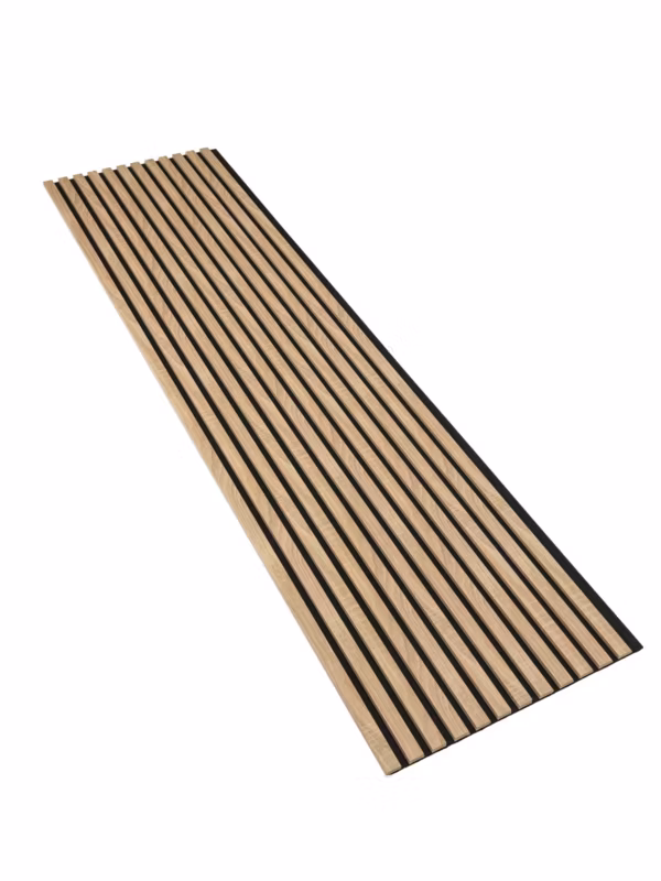 Lamele Ścienne na Płycie Czarnej SunWood 275x55cm Panele Dekoracyjne Dąb Sonoma 1 szt.